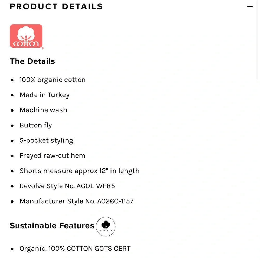 Agolde - Parker Shorts - Picture 11 of 11